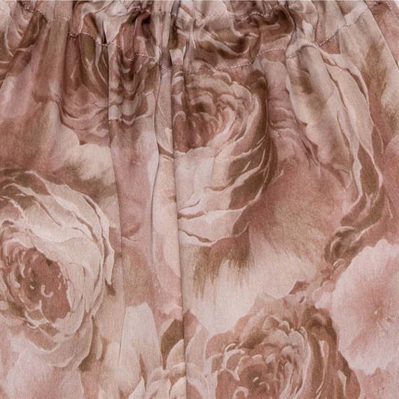 Karmamia Ruffle Tie Top, Blush Rose